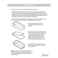 Onn. Protection d'écran en verre de confidentialité pour Samsung S25 Ultra avec plateau d'application facile