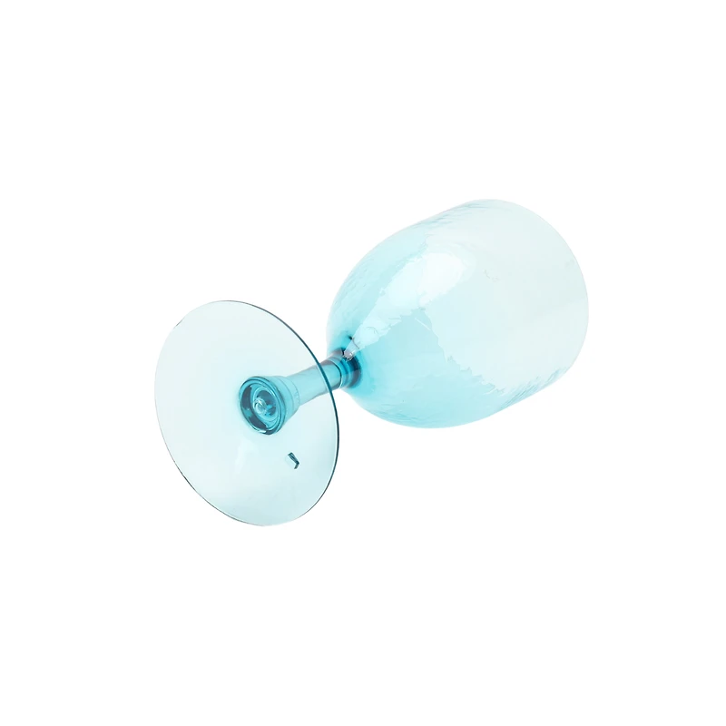 Hometrends Hammer Blue Acrylic Goblet 419mL