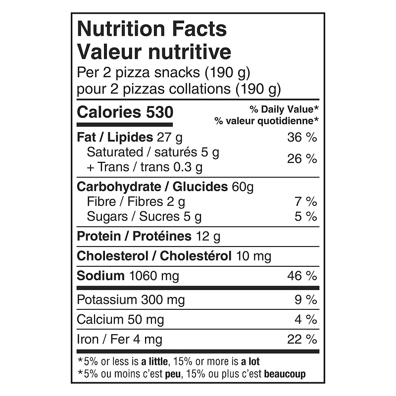 Pillsbury Pizza Pops, Pepperoni + Bacon Flavour, Frozen Pizza Snacks, 2.85 kg, 30CT, Contains: Wheat, Milk, 2.850kg