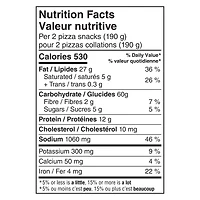Pillsbury Pizza Pops, Pepperoni + Bacon Flavour, Frozen Pizza Snacks, 2.85 kg, 30CT, Contains: Wheat, Milk, 2.850kg