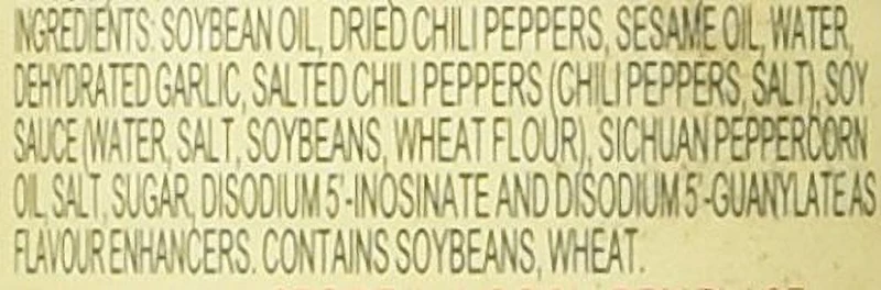 L PEPPERCORN CHILIOI