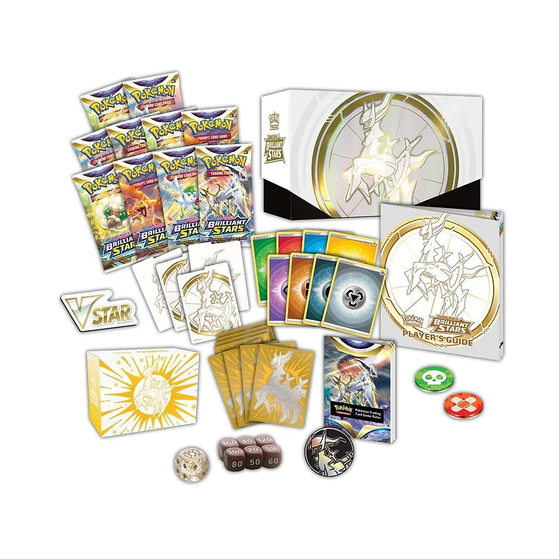Pokemon TCG : Coffret d'Entraînement d'Élite d'Épée et de Bouclier d'Étoiles Brillantes