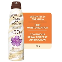 Hawaiian Tropic® Silk Hydration® Weightless™ Sunscreen Spray, SPF 50