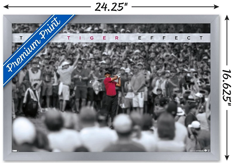 Tiger Woods - The Tiger Effect Wall Poster, 22.375" x 34"