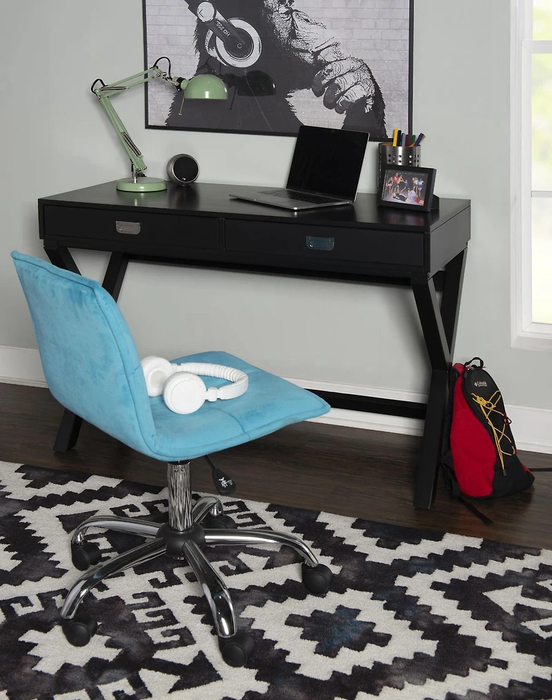 Posey Black Writing Desk