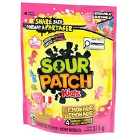SOUR PATCH KIDS, Lemonade Flavour Candy, Sour then Sweet