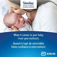 Similac Pro-Advance Étape 1, Préparation pour Bébés, Préparation pour Nourrissons, Notre Préparation la Plus Proche du Lait Maternel avec 2 Pieds-Fl, Facile à Digérer, 0+ Mois, Prête à Servir 16x235ml