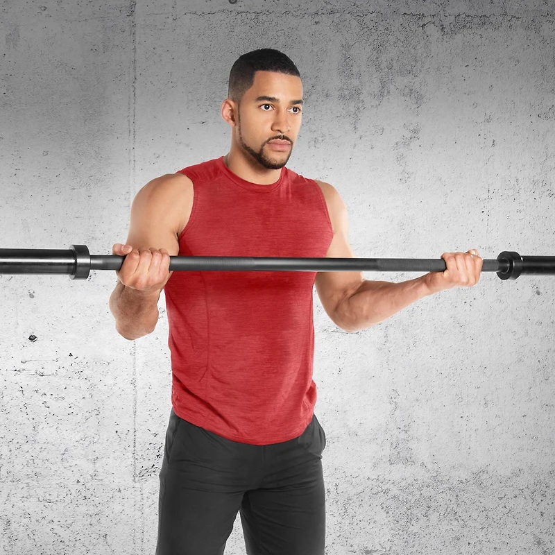 CAP Barbell 5 ft Olympic Weight Bar, Black