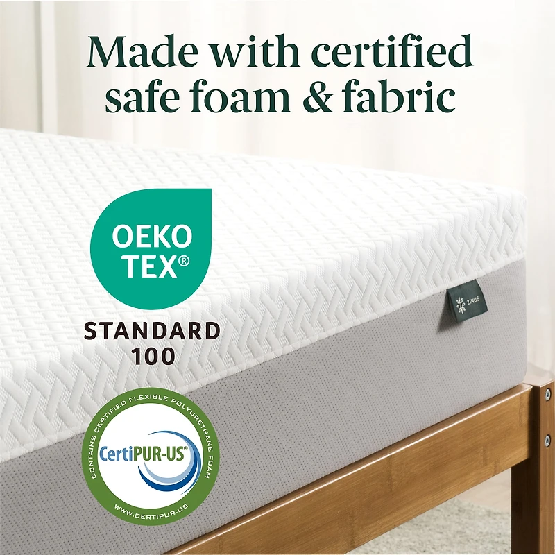 Zinus 8 inch Green Tea Essential Memory Foam Mattress