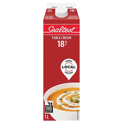 Sealtest 18% Table Cream 1L