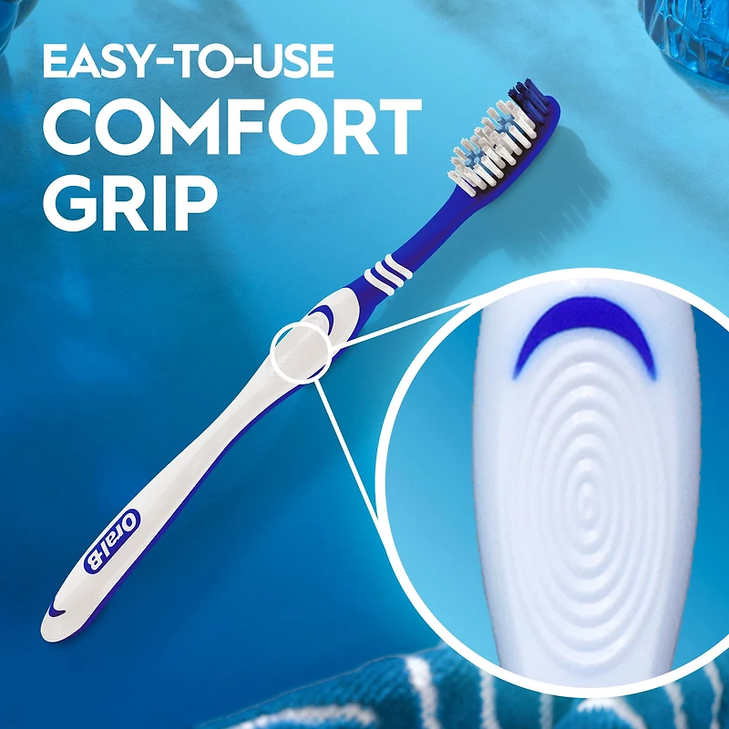 Oral-B Brosse à Dents Dual Clean, Souple