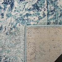 SAFAVIEH Madison Willoughby Overdyed Floral Area Rug