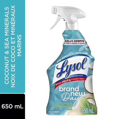 Lysol® All Purpose Cleaner Trigger - Brand New Day Coconut & Sea Minerals, 650mL