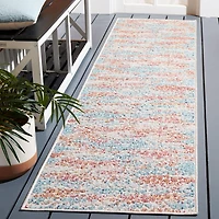 SAFAVIEH Cabana Lue Abstract Indoor/Outdoor Area Rug