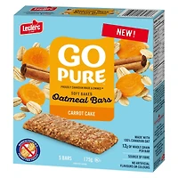 Go Pure Soft Baked Carrot Cake Oatmeal Bars