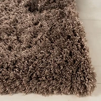 SAFAVIEH Polar Abbot Solid Extreme Plush Shag Area Rug
