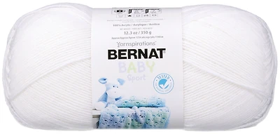 Bernat® Fil Baby Sport™, Acrylique #3 DK, 12,3oz/350g, 1256 Yards