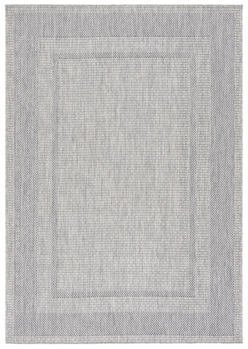 SAFAVIEH Beach House Joakim Bordered Indoor/Outdoor Area Rug