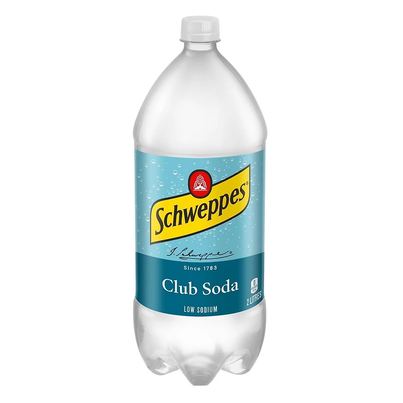 Schweppes Club Soda, 2L bottle