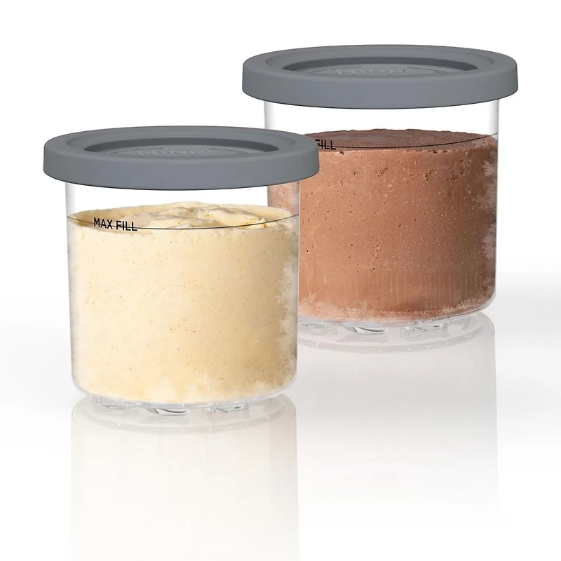 Ninja XSKPNTLD2C CREAMi Pints and Lids, 2 Pack