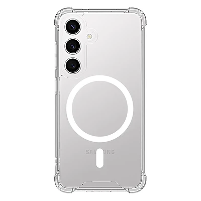 Blu Element DropZone Rugged Compatible w/Magnets Case Clear for Samsung Galaxy S25/Galaxy S24