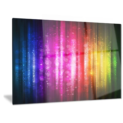Design Art Glowing Background Abstract Metal Artwork