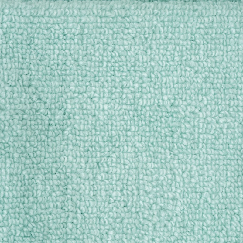 hometrends Solid 100% Cotton Washcloth, 1 Piece, 550 GSM, Highly Absorbent & Soft Bathroom Light Teal
