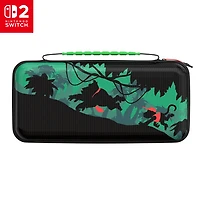 Étui de voyage Turtle Beach PlayTrek (Donkey Kong) - Nintendo Switch 2, Nintendo Switch, Nintendo Switch - Modèle OLED - Rangement, protection, support pour carte jeu, coque rigide, lenticulaire