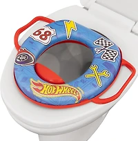 Siège de propreté confortable Hot Wheels pour toilette