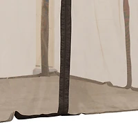 Sunjoy Universal Mosquito Netting for 11 ft. ×11 ft. Wood-Framed Gazebos