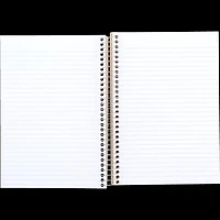 Five Star® 9" x 6" Notebook, 5 Subject, 300 page, Black