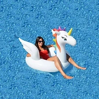 Bluescape Giant Unicorn Pool Float for ages 12 years and up