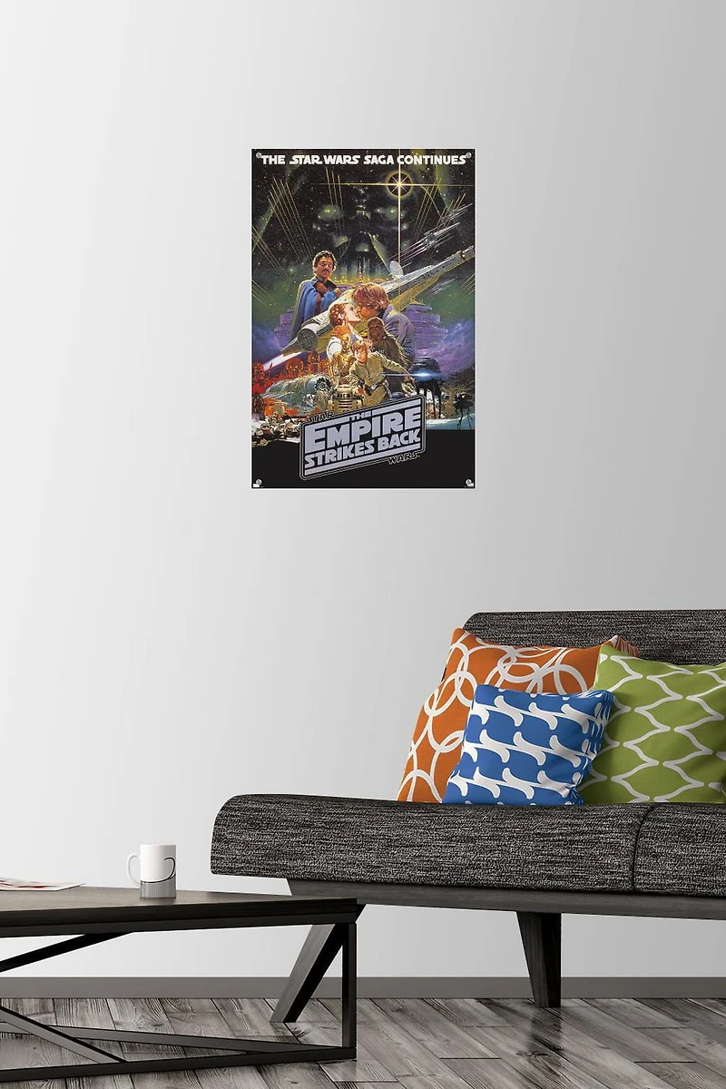 Star Wars: The Empire Strikes Back - Kiss One Sheet Wall Poster, 22.375" x 34"