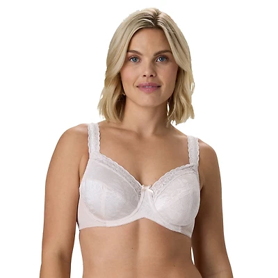 Soutien-gorge à armature fait de dentelle extensible et bretelles avec gel de WonderBra