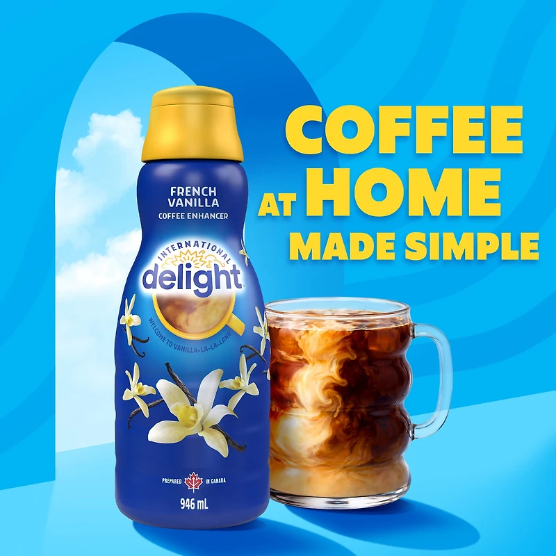 International Delight Vanilla Toffee Caramel Coffee Creamer