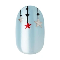 imPRESS Holiday Ongles Autocollants - Longueur Courte - Forme Ballerine