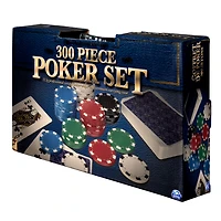 Coffret professionnel de poker 300 jetons dans une mallette en aluminium