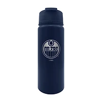 Stainless Steel Executive 18Oz Nhl Water Bottle Edmonton Oilers
