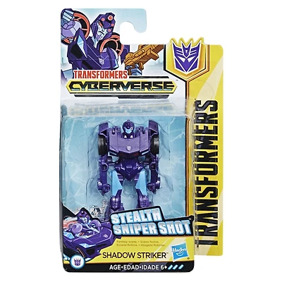 Transformers Cyberverse Action Attackers: Scout Class Shadow Striker Action Figure