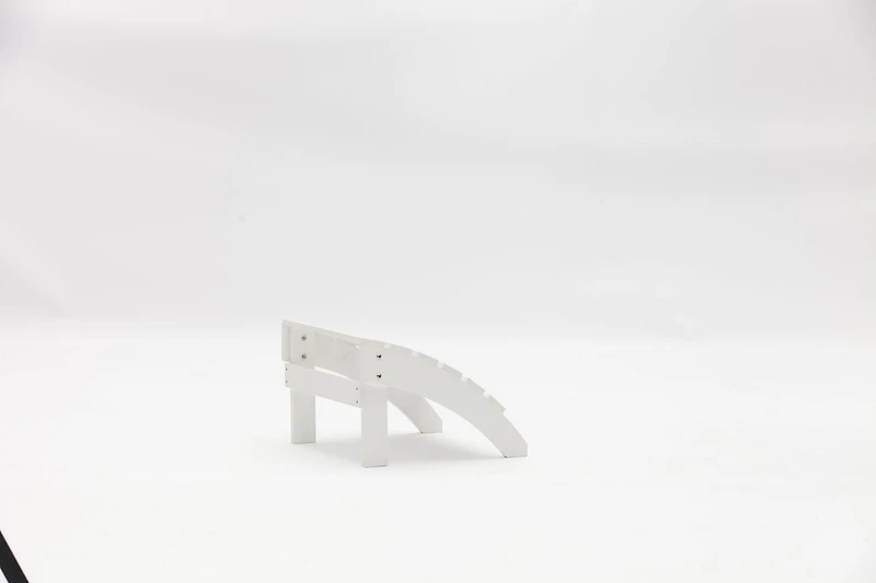 Tanfly Footrest – White – 100% Weather-Resistant Polycarbonate – Indoor/Outdoor Use