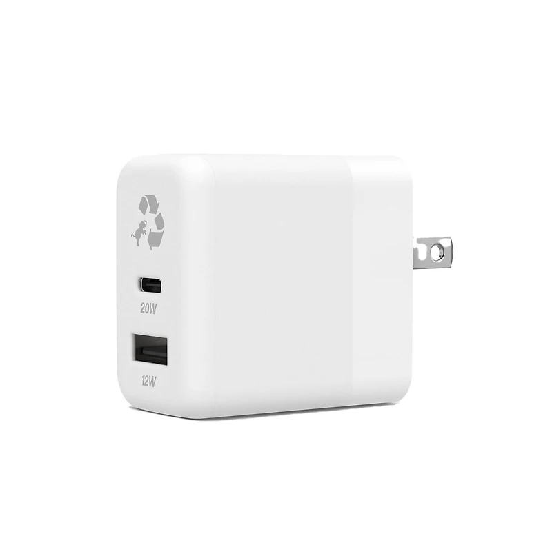 Nimble Power Adapter Power Delivery 32W US Plug White