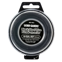 Fil noir Worksavers en acier