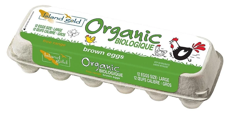 Island Gold Gros Ouefs Biologique