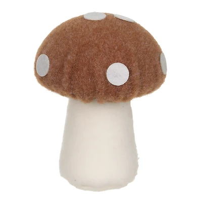 Way-to-Cel Pl Size 5''H tissu champignon brun