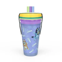 Zak Designs Bluey 16,5oz Gobelet à Changement de Couleur 3pk