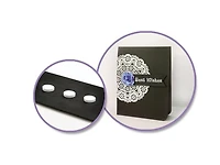 Points de mousse adhésive 3D: 1/4" ronds x264 à deux côtés