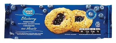 Great Value Blueberry Soft Baked Turnovers/Cookies