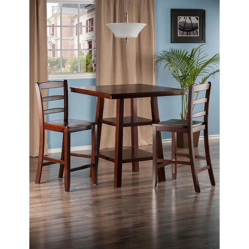 Ens. 3 pièces de table haute Orlando de Winsome - 94312