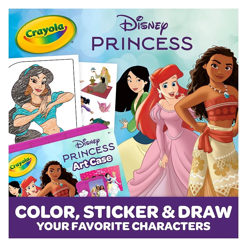 Crayola Disney Princess Art Case