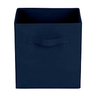 Mainstays Storage Cube Basket Box, Foldable, Home Organization, Main Materials Are Non Worn Fabric and Paper Card, Perfect for Nursery, Playroom Etc.